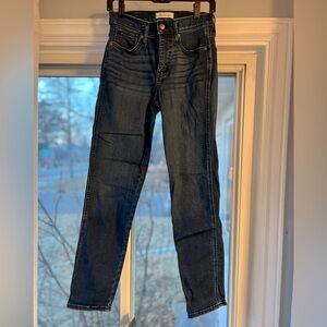 Madewell Tall Mid-Rise Stovepipe - Dahill Wash